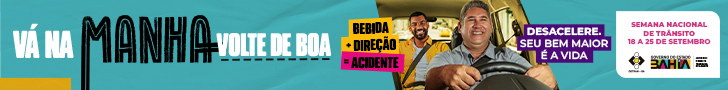 Banner Campanha de Trânsito